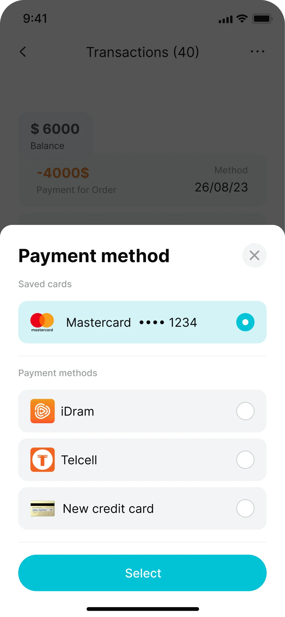 Globbing app screen 13
