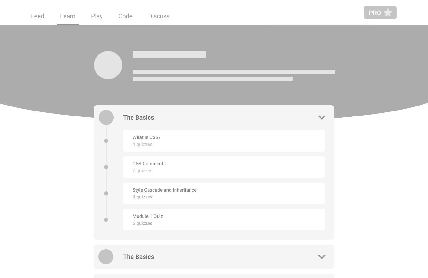 Redesign process exploration, screen 7