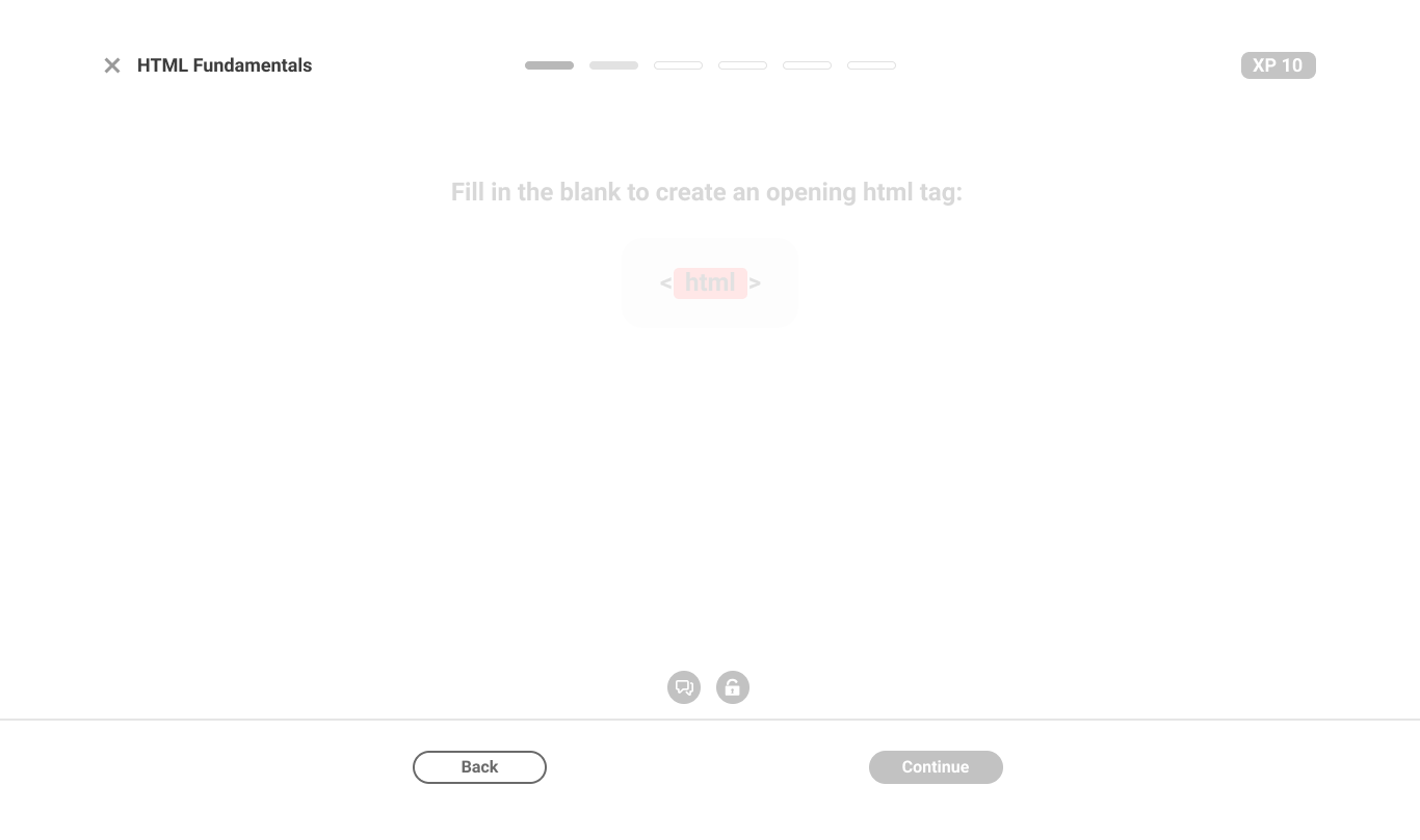 Redesign process exploration, screen 10
